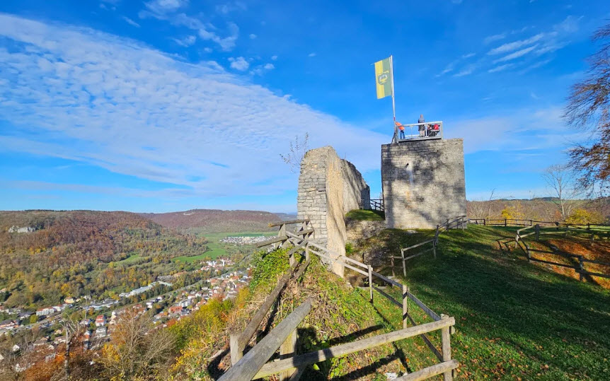 Burgruine Hiltenburg, Germany